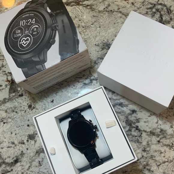 New Condition Michael Kors Access Runway in Black - Picture 3 of 3